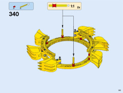 LEGO 42055 instructions page 313 – build guide