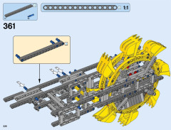 LEGO 42055 instructions page 336 – build guide