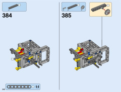 LEGO 42055 instructions page 348 – build guide