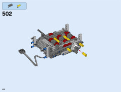 LEGO 42055 instructions page 428 – build guide
