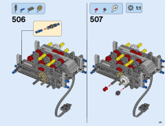 LEGO 42055 instructions page 431 – build guide