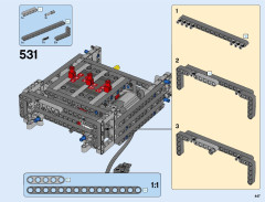 LEGO 42055 instructions page 447 – build guide
