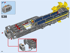 LEGO 42055 instructions page 454 – build guide