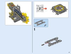 LEGO 42055 instructions page 47 – build guide