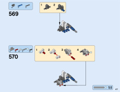 LEGO 42055 instructions page 477 – build guide