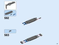 LEGO 42055 instructions page 487 – build guide