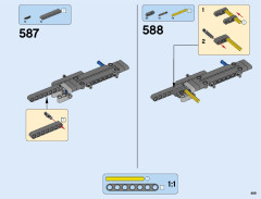 LEGO 42055 instructions page 489 – build guide