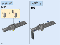 LEGO 42055 instructions page 492 – build guide