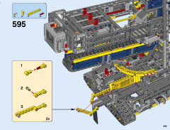 LEGO 42055 instructions page 495 – build guide