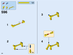 LEGO 42055 instructions page 496 – build guide