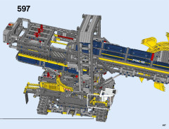 LEGO 42055 instructions page 497 – build guide