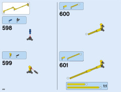 LEGO 42055 instructions page 498 – build guide