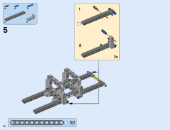 LEGO 42055 instructions page 50 – build guide
