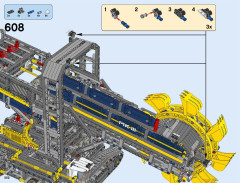 LEGO 42055 instructions page 502 – build guide