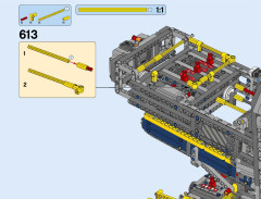 LEGO 42055 instructions page 507 – build guide