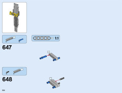 LEGO 42055 instructions page 524 – build guide