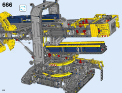 LEGO 42055 instructions page 536 – build guide