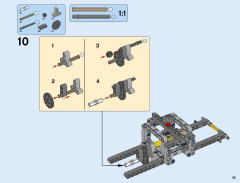 LEGO 42055 instructions page 55 – build guide