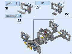 LEGO 42055 instructions page 63 – build guide