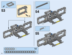 LEGO 42055 instructions page 78 – build guide