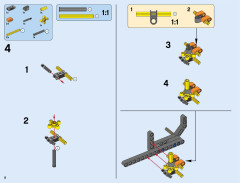 LEGO 42055 instructions page 8 – build guide