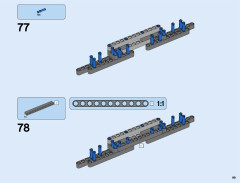 LEGO 42055 instructions page 99 – build guide