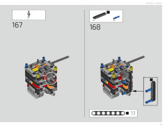 LEGO 42056 instructions page 127 – build guide