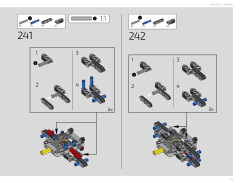 LEGO 42056 instructions page 175 – build guide