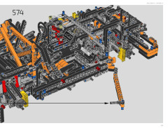 LEGO 42056 instructions page 399 – build guide