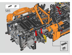 LEGO 42056 instructions page 411 – build guide