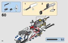 LEGO 42057 instructions page 44 – build guide