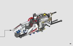 LEGO 42057 instructions page 49 – build guide