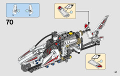 LEGO 42057 instructions page 57 – build guide