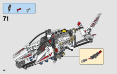 LEGO 42057 instructions page 58 – build guide