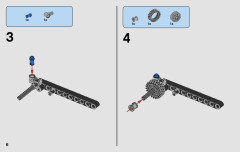 LEGO 42057 instructions page 6 – build guide