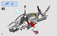 LEGO 42057 instructions page 68 – build guide