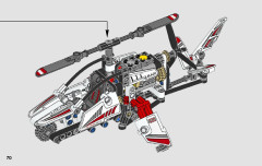LEGO 42057 instructions page 70 – build guide