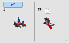 LEGO 42057 instructions page 13 – build guide