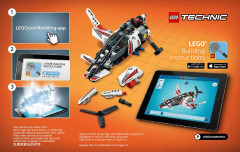 LEGO 42057 instructions page 2 – build guide