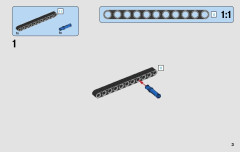LEGO 42057 instructions page 3 – build guide