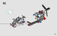LEGO 42057 instructions page 33 – build guide