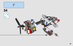 LEGO 42057 instructions page 35 – build guide