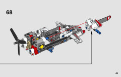 LEGO 42057 instructions page 45 – build guide