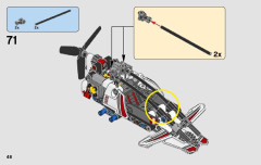 LEGO 42057 instructions page 48 – build guide