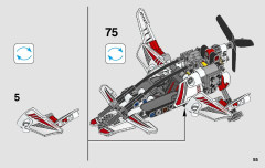 LEGO 42057 instructions page 55 – build guide