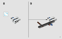 LEGO 42057 instructions page 7 – build guide