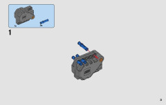 LEGO 42058 instructions page 3 – build guide