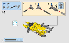 LEGO 42058 instructions page 40 – build guide