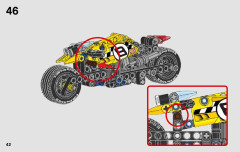 LEGO 42058 instructions page 42 – build guide