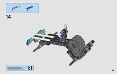 LEGO 42059 instructions page 15 – build guide
